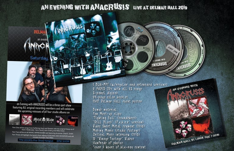 Anacrusis Live Album Dvd Release On The Way Myrocknews