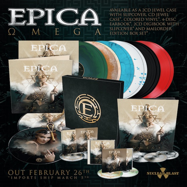 Epica To Release Omega Album In February Abyss Of Time Single And Music Video Out Now Myrocknews